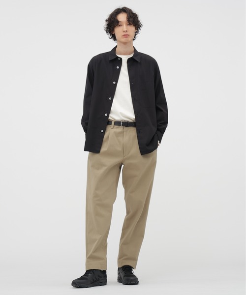 MARGARET HOWELL（マーガレットハウエル）の「FINE COMPACT COTTON POPLIN SHIRT（シャツ/ブラウス・メンズ・ホワイト/ブラック・LARGE/SMALL/MEDIUM）」の8枚目の写真