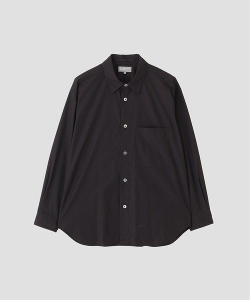 MARGARET HOWELL（マーガレットハウエル）の「FINE COMPACT COTTON POPLIN SHIRT（シャツ/ブラウス・メンズ・ホワイト/ブラック・LARGE/SMALL/MEDIUM）」の9枚目の写真