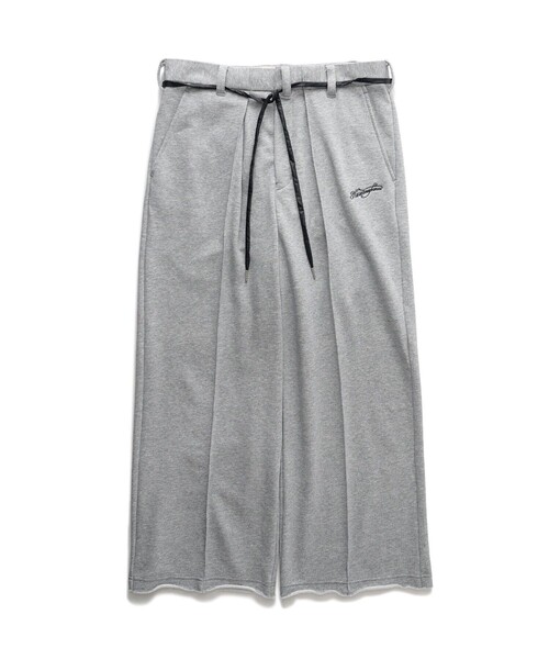 NineMicrophones（ナインマイクロフォンズ）の「SWEAT CHICANO PANTS（スウェットパンツ・メンズ・グレー/ブラック・MEDIUM）」の8枚目の写真