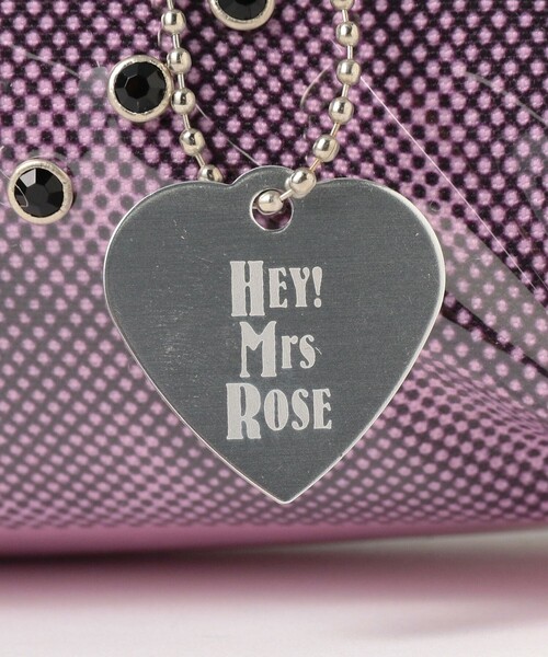 Ray BEAMS(レイビームス)の「HEY!Mrs ROSE / Overlap Boston Bag(トートバッグ・レディース・ブラック/ピンク・ONE SIZE)」の11枚目の写真