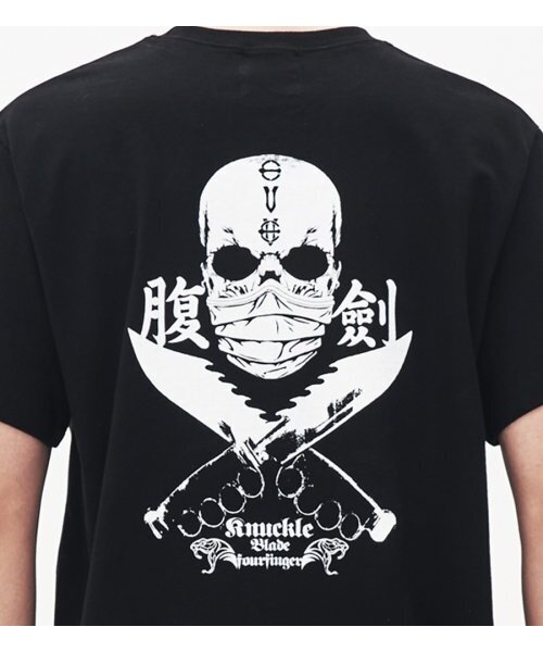 EIGHTVOLUME(エイトボリューム)の「EVナックルブレードブラックT(Tシャツ/カットソー・メンズ・その他・LARGE/MEDIUM)」の4枚目の写真