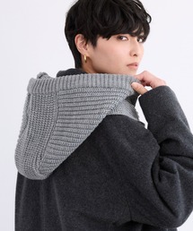 BARNYARDSTORM | BARNYARDSTORM / フード付きニットストール【WEB限定カラー】(ストール/ショール)