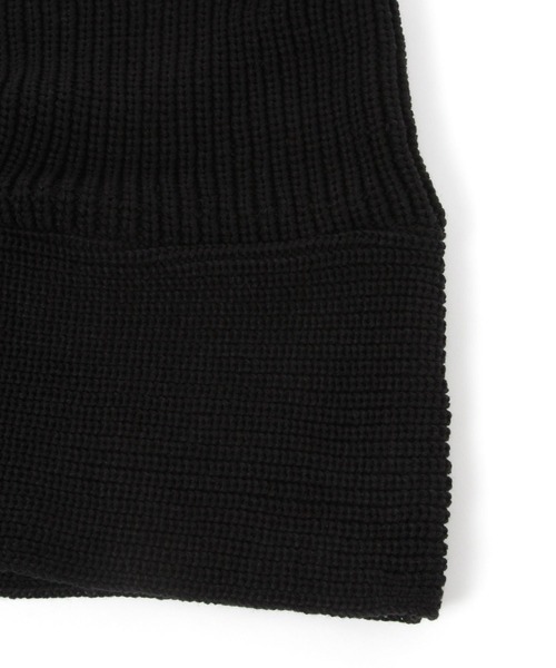 BARNYARDSTORM(バンヤードストーム)の「BARNYARDSTORM / フード付きニットストール【WEB限定カラー】(ストール/ショール・レディース・ブラック/ベージュ/レッド/グレー・FREE)」の15枚目の写真