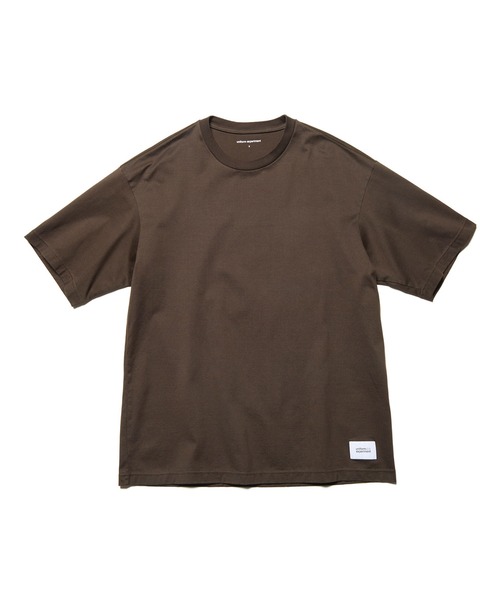 uniform experiment 4WAY ウールクルーネックカットソー LOOSE TEE（Tシャツ/カットソー）｜uniform experiment（ユニフォーム
