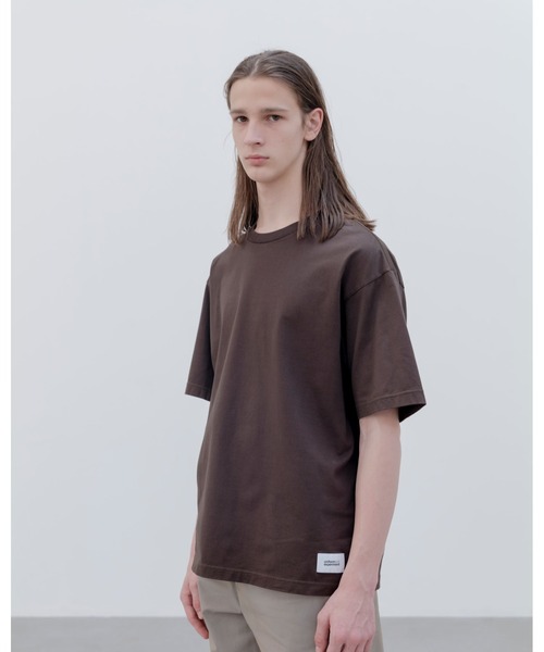 uniform experiment 4WAY ウールクルーネックカットソー LOOSE TEE（Tシャツ/カットソー）｜uniform experiment（ユニフォーム