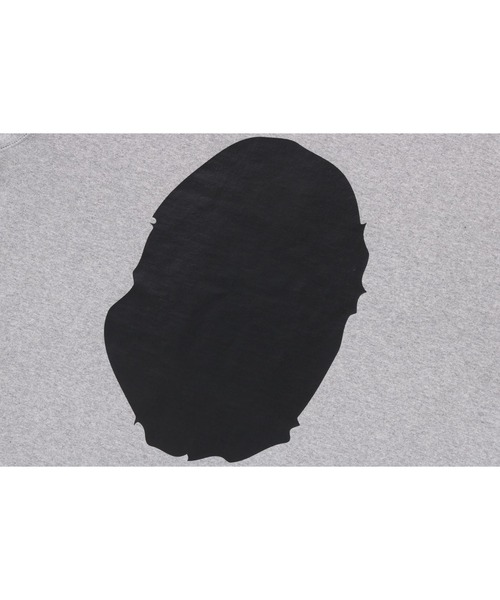 A BATHING APE（アベイシングエイプ）の「BIG APE HEAD CREWNECK SWEATSHIRT（スウェット・メンズ・ブラック/グレー・X-LARGE/LARGE/XXX-LARGE/SMALL/XX-LARGE/MEDIUM）」の8枚目の写真
