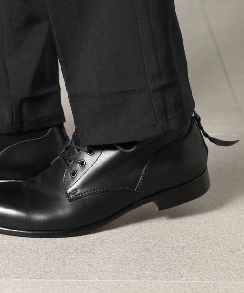 PADRONE(パドローネ)の「【PADRONE】別注 BACK ZIP CHUKKA BOOTS PU-ZOZO-02 バックジップチャッカブーツ(ブーツ・メンズ・ダークブラウン/ブラック・41/42/43/40)」の13枚目の写真