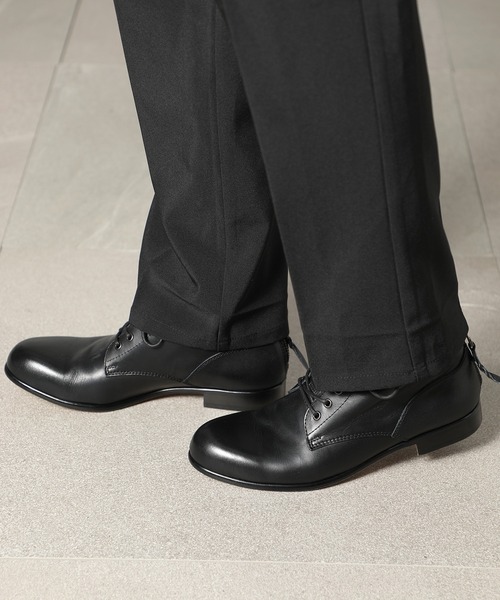 PADRONE(パドローネ)の「【PADRONE】別注 BACK ZIP CHUKKA BOOTS PU-ZOZO-02 バックジップチャッカブーツ(ブーツ・メンズ・ダークブラウン/ブラック・41/42/43/40)」の12枚目の写真