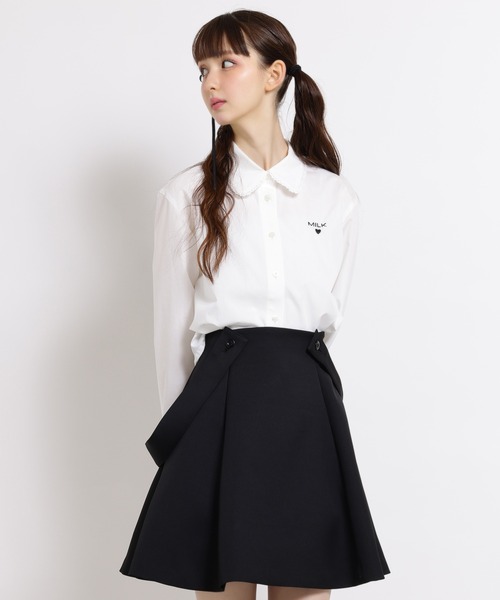 MILK(ミルク)の「MILK ハート ブラウス(シャツ/ブラウス・レディース・B/A・FREE)」の2枚目の写真