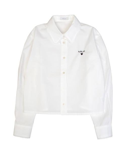 MILK(ミルク)の「MILK ハート ブラウス(シャツ/ブラウス・レディース・B/A・FREE)」の3枚目の写真