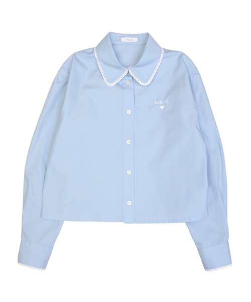 MILK(ミルク)の「MILK ハート ブラウス(シャツ/ブラウス・レディース・B/A・FREE)」の5枚目の写真