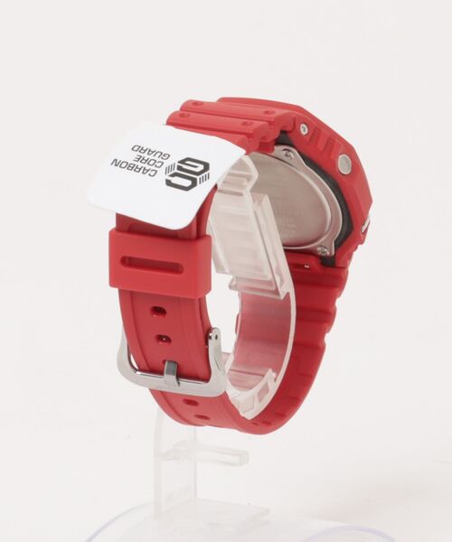G-SHOCK(ジーショック)の「G-SHOCK/ジーショック 腕時計 "Iconic Styles" GA-2100RRB-4AJF(アナログ腕時計・メンズ・レッド・FREE)」の7枚目の写真
