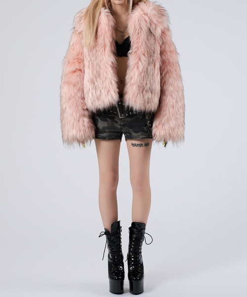 dollslutz(ドルズラッツ)の「【dollslutz】chunky belt hot pants / 【ドルズラッツ】チャンキーベルトホットパンツ(その他パンツ・レディース・カモフラージュ/リアルツリーカモ・FREE)」の13枚目の写真
