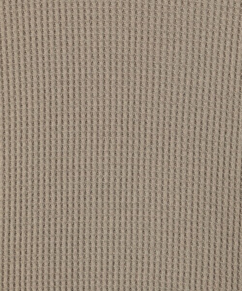 JAMES PERSE(ジェームスパース)の「コットンリネンワッフル ロングスリーブカットソー MCLW3747(Tシャツ/カットソー・メンズ・ベージュ・2)」の10枚目の写真