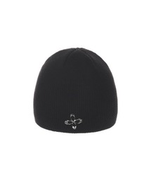 帽子 surgery leather patch fur beanie black SURGERY】surgery leather patch fur beanie | OUR BRAND,SURGERY