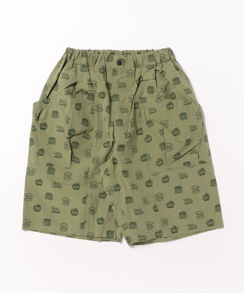 GROOVY COLORS(グルービーカラーズ)の「GC Patterned Side Pocket Shorts(その他パンツ・キッズ・カーキ・135)」の6枚目の写真