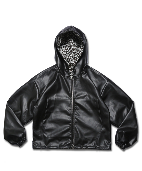 ROCKPSYCHO(ロックサイコ)の「リバーシブルヒョピジャケットアイボリー(ライダースジャケット・メンズ・ブラック・MEDIUM/LARGE)」の10枚目の写真