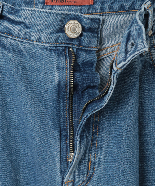 Tiara（ティアラ）の「【NEEDBY heritage/ニードバイヘリテージ】デニムパンツ（HARPER）（デニムパンツ・レディース・ブルー・23/24/22）」の4枚目の写真