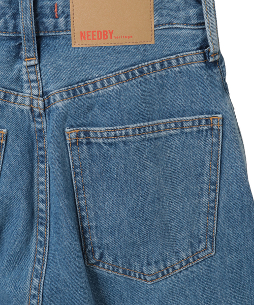 Tiara（ティアラ）の「【NEEDBY heritage/ニードバイヘリテージ】デニムパンツ（HARPER）（デニムパンツ・レディース・ブルー・23/24/22）」の6枚目の写真