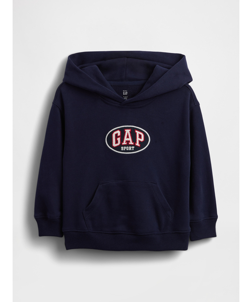 GAP（ギャップ）の「ヴィンテージソフト フレンチテリー GAP SPORTロゴパーカー (幼児・ベビー)（パーカー・キッズ・ホワイト/レッド/ネイビー・70cm/80ｃｍ/95cm/100cm/105cm/110cm/90cm）」の2枚目の写真