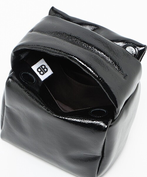 ODETTE E ODILE(オデットエオディール)の「<Bucket Baggage> Puff Cube Small BL(ハンドバッグ・レディース・ブラック・FREE)」の9枚目の写真