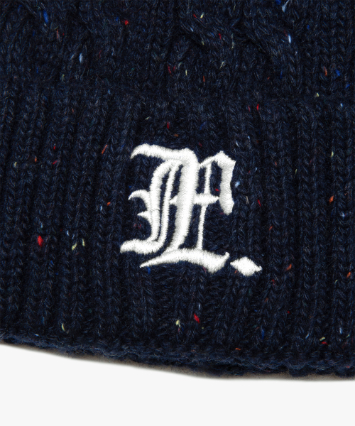 LMCの「GOTHIC NEP CABLE BEANIE navy(ニットキャップ/ビーニー・レディース・その他・ONE SIZE)」の10枚目の写真