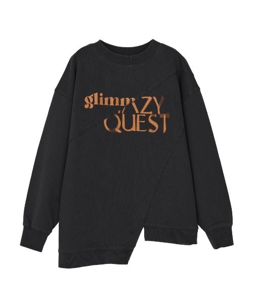 Ameri(アメリ)の「CONCEPT DOCKING CUT TOP(Tシャツ/カットソー・レディース・アイボリー/スミクロ/ブラウン・FREE)」の14枚目の写真