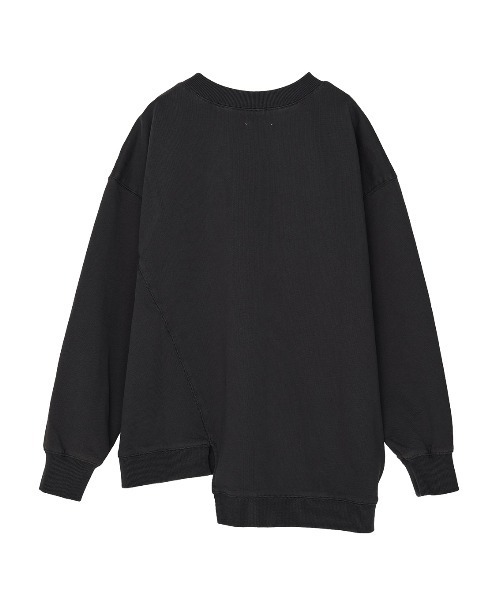 Ameri(アメリ)の「CONCEPT DOCKING CUT TOP(Tシャツ/カットソー・レディース・アイボリー/スミクロ/ブラウン・FREE)」の19枚目の写真