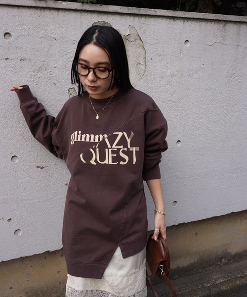 CONCEPT DOCKING CUT TOP（Tシャツ/カットソー）｜Ameri（アメリ）の