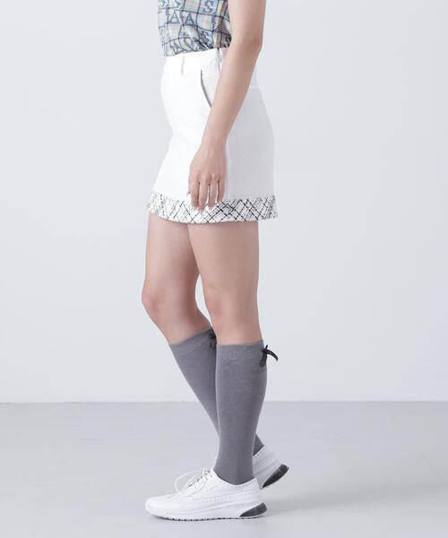 St ANDREWS（セントアンドリュース）の「【St ANDREWS】サッカージオメトリックジャガードスカート (WOMENS)（スカート・レディース・ホワイト/ネイビー・M/SS/L/S）」の20枚目の写真