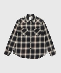 FACCIES（ファチーズ）の「【FACCIES/ファッチーズ】FADED OMBRE WESTERN SH（シャツ/ブラウス）」