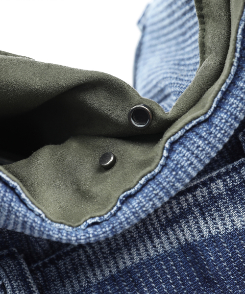 GLACK（グラック）の「GB009 ベルトディテールデニムショルダーバッグ (インディゴ)（ショルダーバッグ・レディース・その他・FREE）」の12枚目の写真