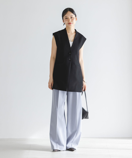 Noble(ノーブル)の「Vカラーナロージレ(ベスト・レディース・ネイビー/モカ・38/36)」の11枚目の写真