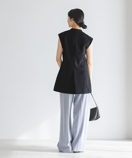 Noble(ノーブル)の「Vカラーナロージレ(ベスト・レディース・ネイビー/モカ・38/36)」の13枚目の写真