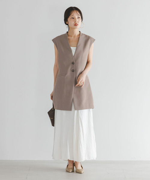 Noble(ノーブル)の「Vカラーナロージレ(ベスト・レディース・ネイビー/モカ・38/36)」の17枚目の写真