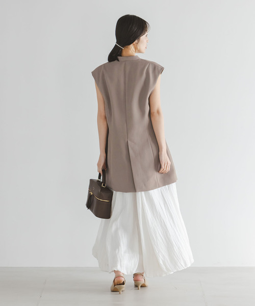 Noble(ノーブル)の「Vカラーナロージレ(ベスト・レディース・ネイビー/モカ・38/36)」の18枚目の写真