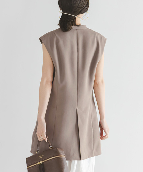 Noble(ノーブル)の「Vカラーナロージレ(ベスト・レディース・ネイビー/モカ・38/36)」の21枚目の写真