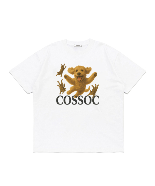 COSO(コソ)の「キャットドッグ 半袖Tシャツ (ブラック)(Tシャツ/カットソー・レディース・ブラック・M/L/S)」の2枚目の写真