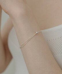 Tou（ティーオーユー）の「[Silver925] WE017 Silver ball layered bracelet（ブレスレット）」