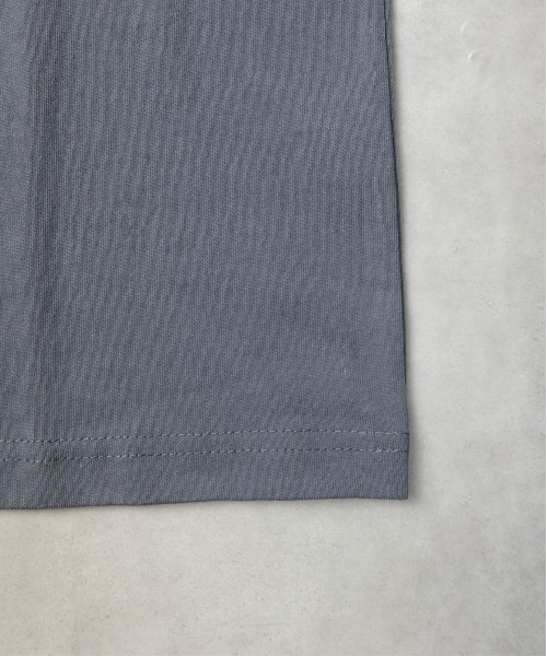B.I.D.(ビーアイディー)の「《刺繍ロングスリーブTシャツ(ロゴ刺繍)》(Tシャツ/カットソー・メンズ・チャコールグレー/ホワイト/ブラック・MEDIUM)」の6枚目の写真