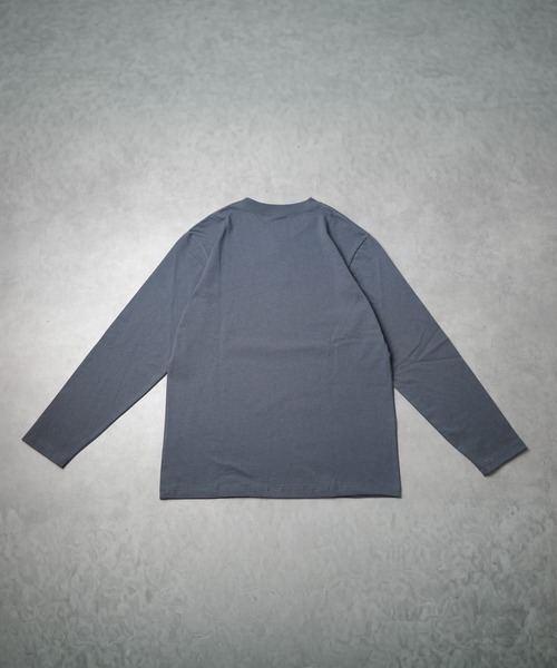 B.I.D.(ビーアイディー)の「《刺繍ロングスリーブTシャツ(ロゴ刺繍)》(Tシャツ/カットソー・メンズ・チャコールグレー/ホワイト/ブラック・MEDIUM)」の7枚目の写真