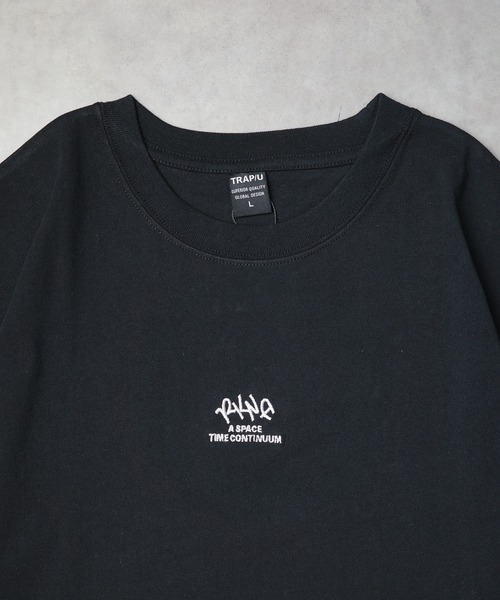 B.I.D.(ビーアイディー)の「《刺繍ロングスリーブTシャツ(ロゴ刺繍)》(Tシャツ/カットソー・メンズ・チャコールグレー/ホワイト/ブラック・MEDIUM)」の12枚目の写真