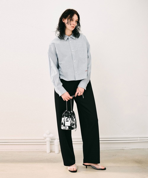 NOISE MAKER(ノイズメーカー)の「2WAYドローストリングバッグ(ショルダーバッグ・レディース・ブラック系その他/シルバー系その他・FREE)」の3枚目の写真