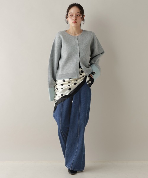 RAGEBLUE（レイジブルー）の「ステッチデザイン/ピンタックデニムパンツ/セットアップ対応（デニムパンツ・レディース・ブラック/ブルー・FREE）」の17枚目の写真