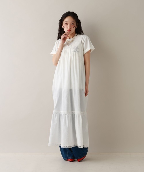 RAGEBLUE(レイジブルー)の「ステッチデザイン/ピンタックデニムパンツ/セットアップ対応(デニムパンツ・レディース・ブラック/ブルー・FREE)」の9枚目の写真