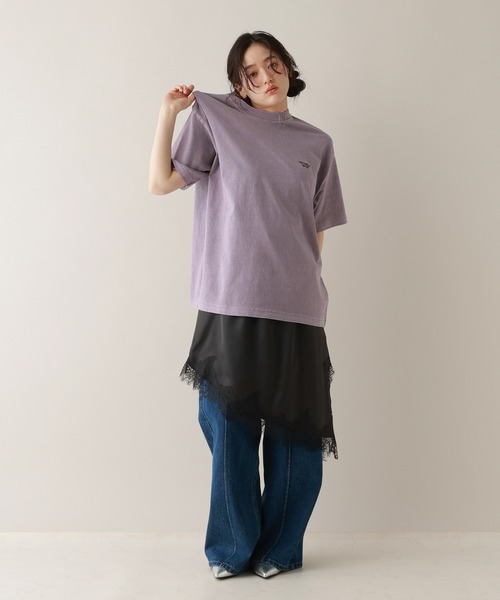 RAGEBLUE(レイジブルー)の「ステッチデザイン/ピンタックデニムパンツ/セットアップ対応(デニムパンツ・レディース・ブラック/ブルー・FREE)」の10枚目の写真