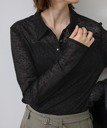 SLOBE IENA | レースエリツキロンT(Tシャツ/カットソー)