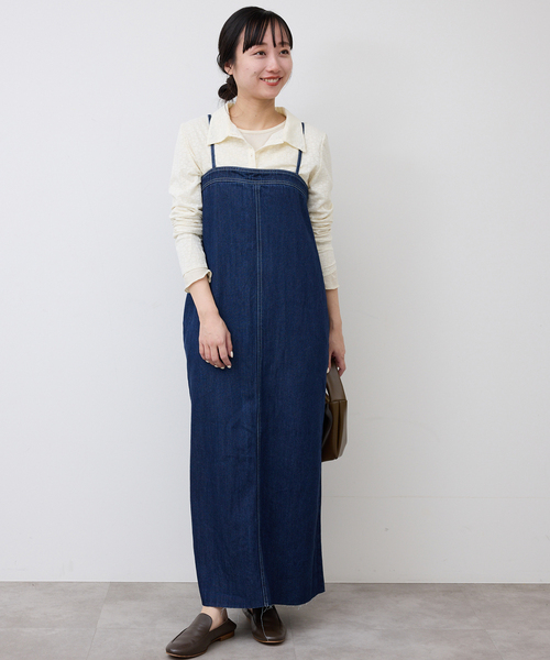 SLOBE IENA（スローブイエナ）の「レースエリツキロンT（Tシャツ/カットソー・レディース・ブラック/アイボリー・FREE）」の5枚目の写真