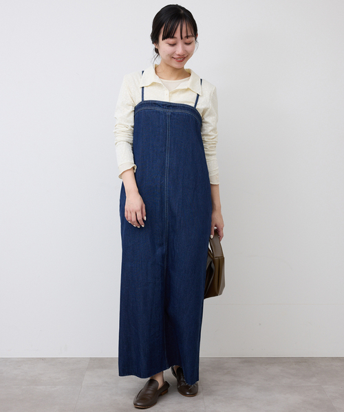 SLOBE IENA（スローブイエナ）の「レースエリツキロンT（Tシャツ/カットソー・レディース・ブラック/アイボリー・FREE）」の6枚目の写真