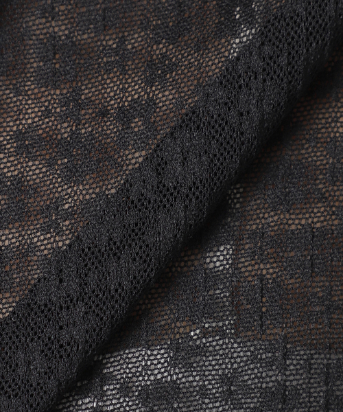 SLOBE IENA（スローブイエナ）の「レースエリツキロンT（Tシャツ/カットソー・レディース・ブラック/アイボリー・FREE）」の19枚目の写真